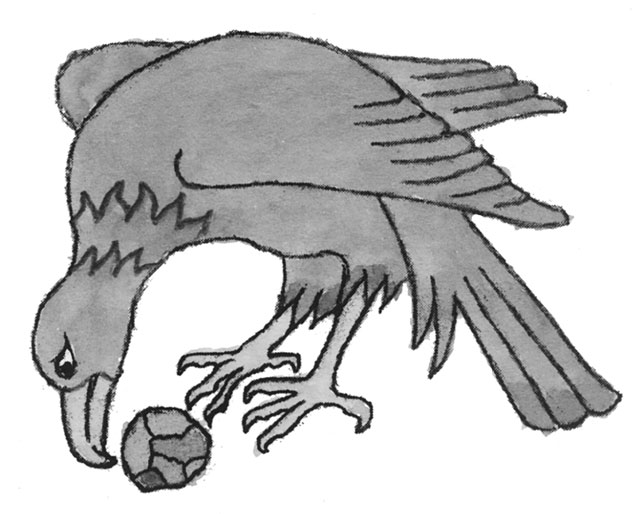 Eagle illustration from 'Spell Book of the Good Witch of Pendle' by Joyce Froome
